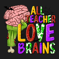 All Teacher Love Brains Heavyweight Hoodie | Teevron