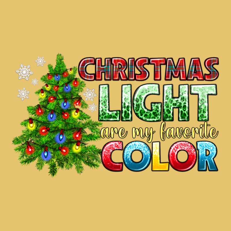 Christmas Light Are My Favorite Color Premium Sweatshirt by NancyCooperArtShop | Teevron