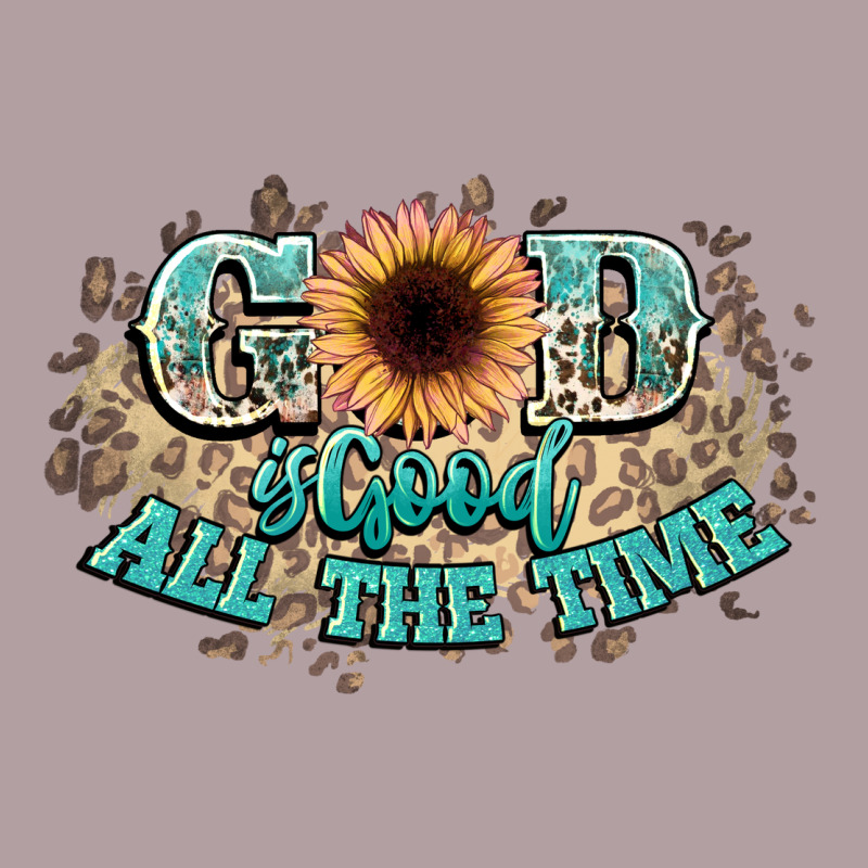 God Is Good All The Time Vintage Hoodie by NancyCooperArtShop | Teevron