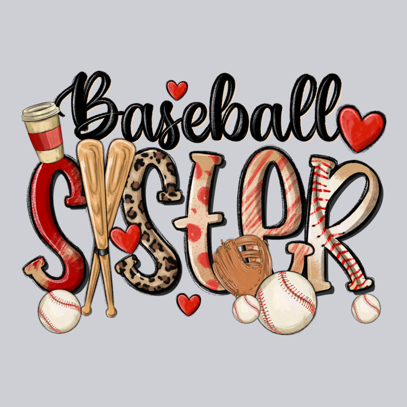 Baseball Sister Heavyweight Sweatshirt by MaliasSmallBusiness | Teevron