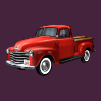 Western Red Truck Right 34 View Premium Tee | Teevron