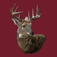 White Tailed Buck Deer Head Zipper Hoodie | Teevron