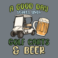 A God Day Starts With Golf Carts And Beer Heavyweight Sweatshirt | Teevron