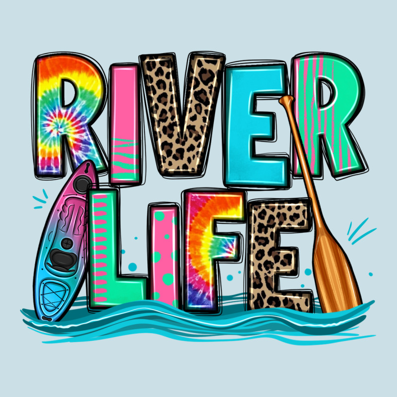 River Life Kayaking Ladies Tee by Zillion Design Studio | Teevron