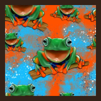 Funny Frogs Seamless Pattern Heavy Core Tee | Teevron