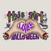 This Girl Loves Halloween Heavy Core Tee | Teevron