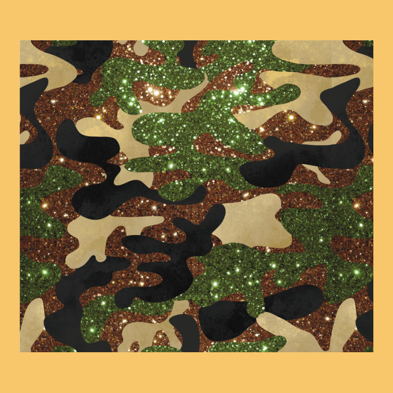 Camouflage Glitter Vintage Hoodie by BarkalooDesign | Teevron