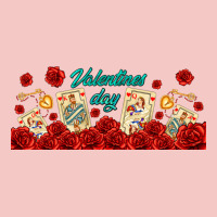 Valentines Day With Playing Cards Urban Heavy Tee | Teevron