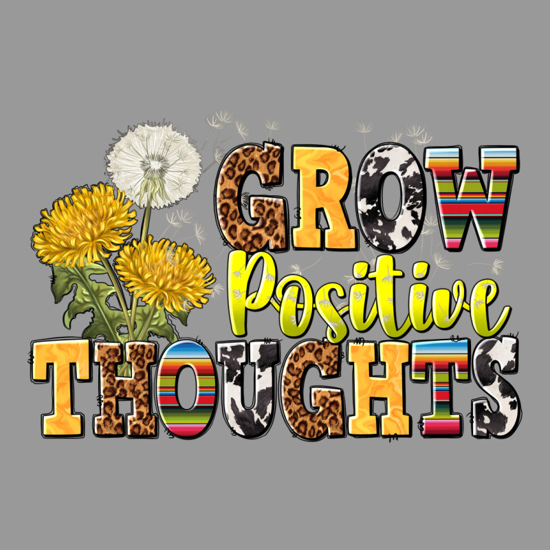 Grow Positive Thoughts Vintage Hoodie by NancyCooperArtShop | Teevron