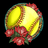 Western Softball With Roses Zipper Hoodie | Teevron