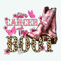 Give Cancer The Boot Cancer Awareness Premium Hoodie | Teevron
