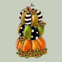 Pumpkin Polka Dot, Sunflower Ladies Tee | Teevron