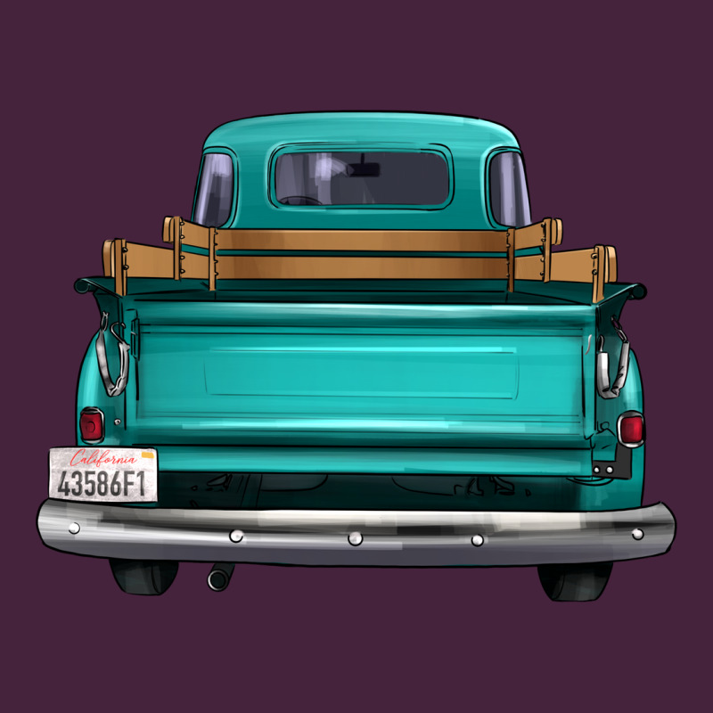 Western Truck Back View 2 Premium Tee by FaDigitalArtStudio | Teevron