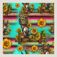 Sunflowers Donkey Seamless Pattern Heavy Core Tee | Teevron