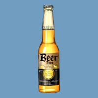 Yellow Beer Bottle Urban Heavy Tee | Teevron
