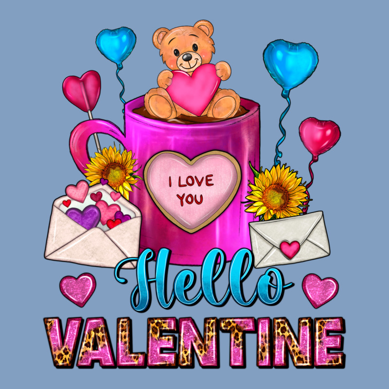 Hello Valentine Valentine's Day Coffee Mug Urban Hoodie by FaDigitalArtStudio | Teevron