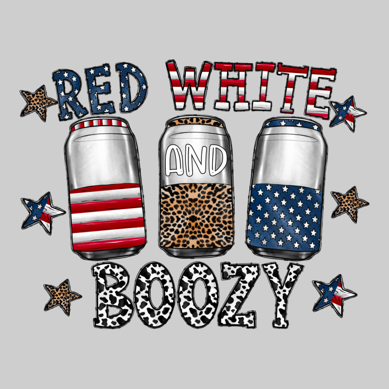 Red White Boozy Premium Tee by CowhideDigitalArt | Teevron