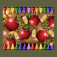 Teacher Crayons And Apples Vintage Tee | Teevron