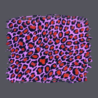 Lilac Leopard With Red Glitter Vintage Hoodie | Teevron