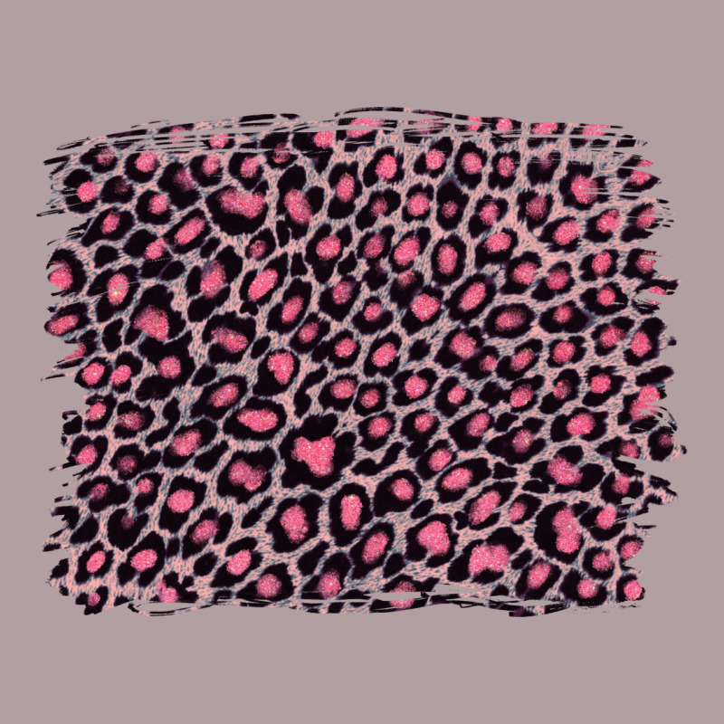 Pink Leopard With Pink Glitter Vintage Hoodie by Artiststas | Teevron