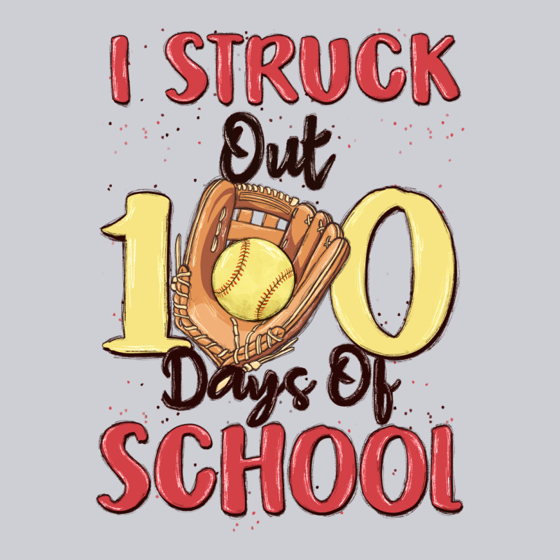 I Struck Out 100 Days Of School Heavyweight Sweatshirt by MaliasSmallBusiness | Teevron