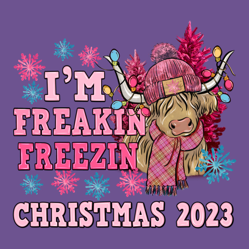 I'm Freakin Freezin Christmas 2023 Vintage Tee by NancyCooperArtShop | Teevron