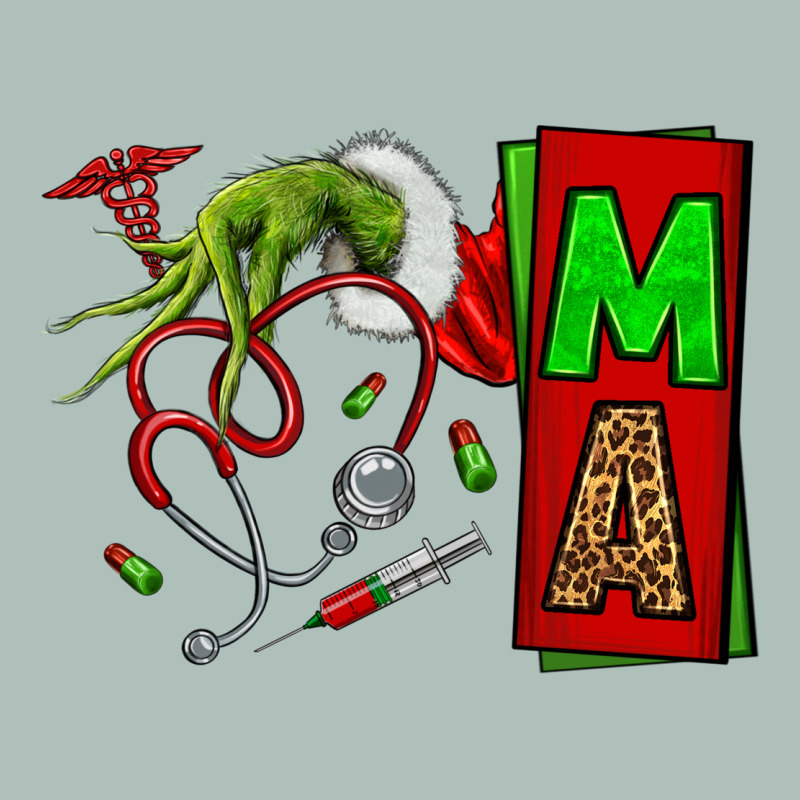 Christmas Character Nurse Heavyweight Hoodie by NancyCooperArtShop | Teevron