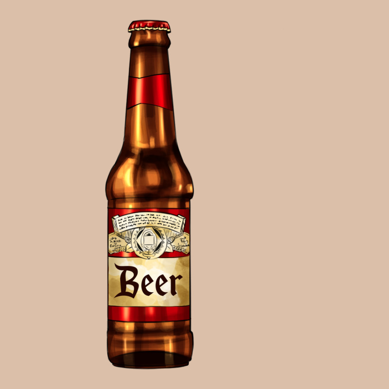 Red Beer Bottle Urban Heavy Tee by AdoDesignShop | Teevron