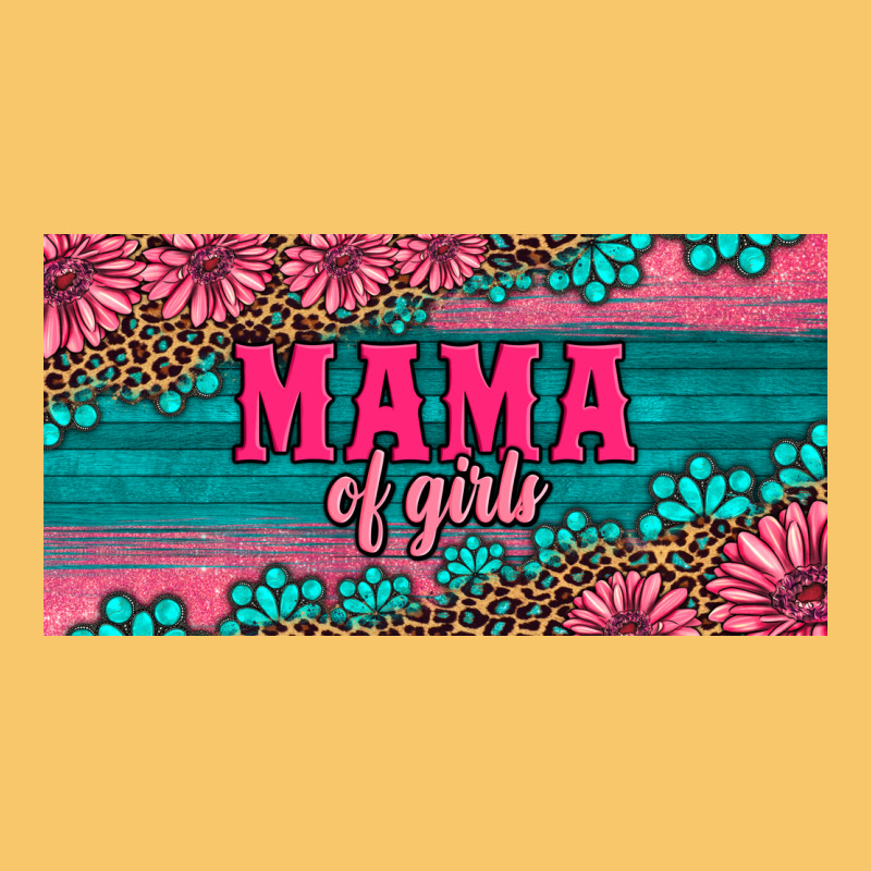 Pink Roses Mama Of Girls License Plate Vintage Hoodie by Artiststas | Teevron