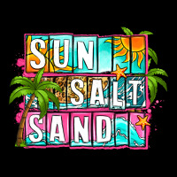 Sun Salt Sand Summer Ladies Tee | Teevron