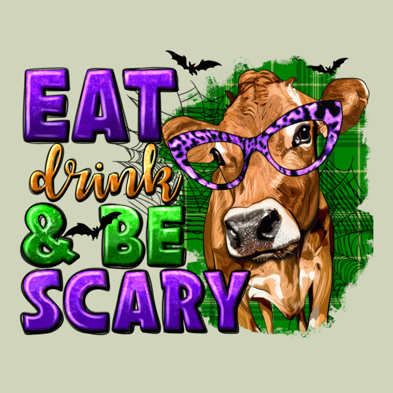 Eat Drink And Be Scary With Halloween Heavyweight Hoodie by texasbilliewilder | Teevron