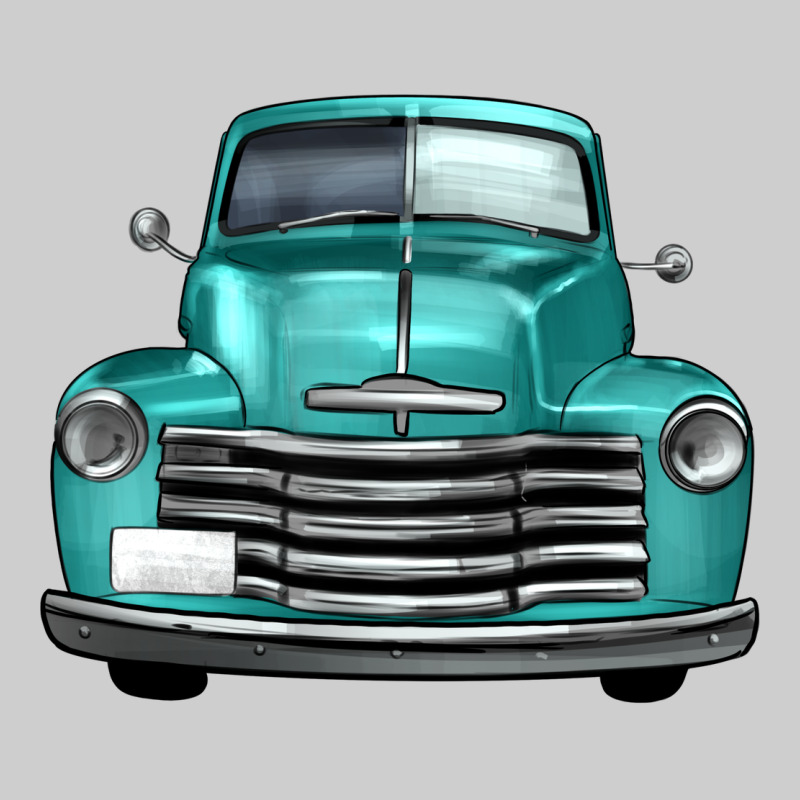 Western Truck Front View Premium Tee by FaDigitalArtStudio | Teevron