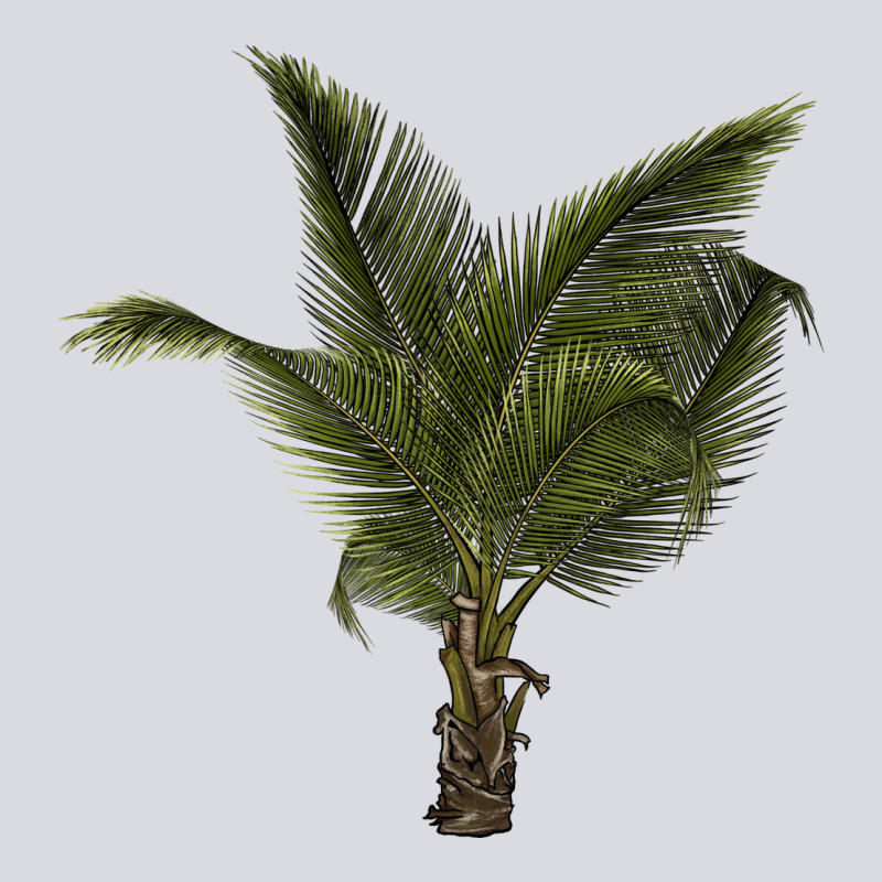 Palm Tree Zipper Hoodie by LillyAllenDesigns | Teevron