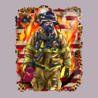 Firefighter Fire And American Vintage Tee | Teevron