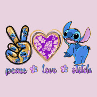 Peace Love Stitch Ladies Tee | Teevron