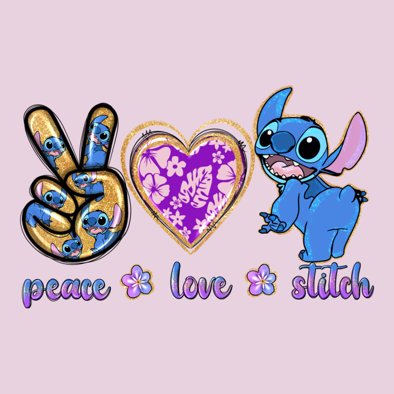 Peace Love Stitch Ladies Tee by texasbilliewilder | Teevron