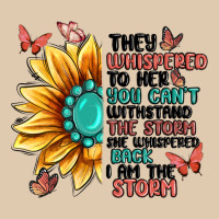 They Whispered To Her You Can't Withstand The Stor Heavyweight Sweatshirt | Teevron