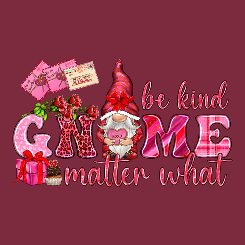 Be Kind Gnome Matter What Valentine's Day Premium Hoodie by HowdyJamesFarm | Teevron