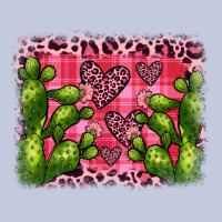 Valentine's Day Cactus Background Long Sleeve Tee | Teevron