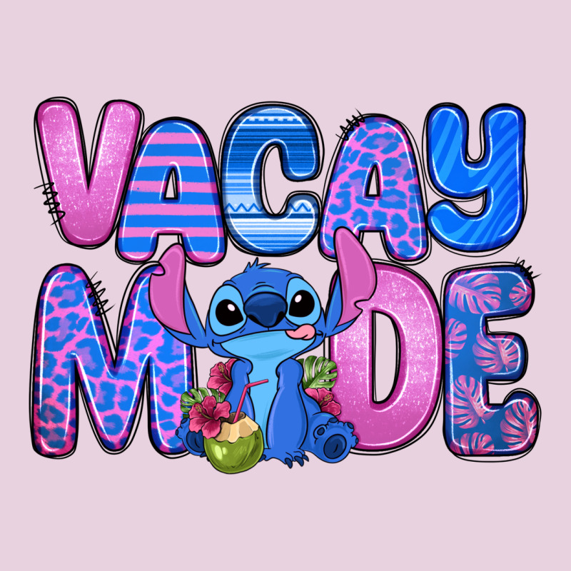 Vacay Mode Stitch Ladies Tee by Zillion Design Studio | Teevron