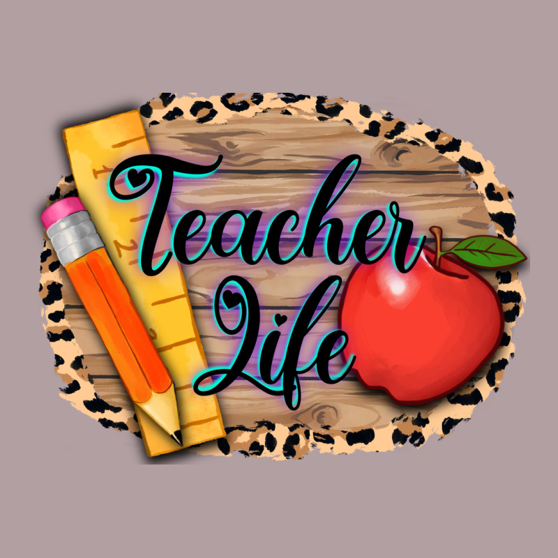 Teacher Life Background 3200x2400 Vintage Hoodie by AdoDesignShop | Teevron