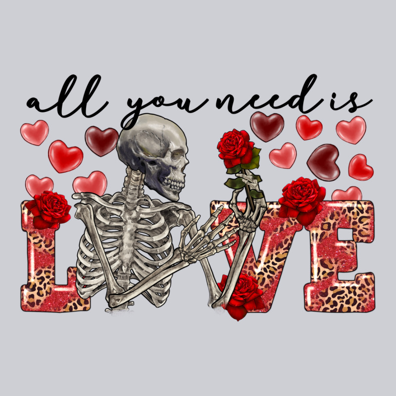 Skeleton All You Need Is Love Urban Hoodie by FaDigitalArtStudio | Teevron