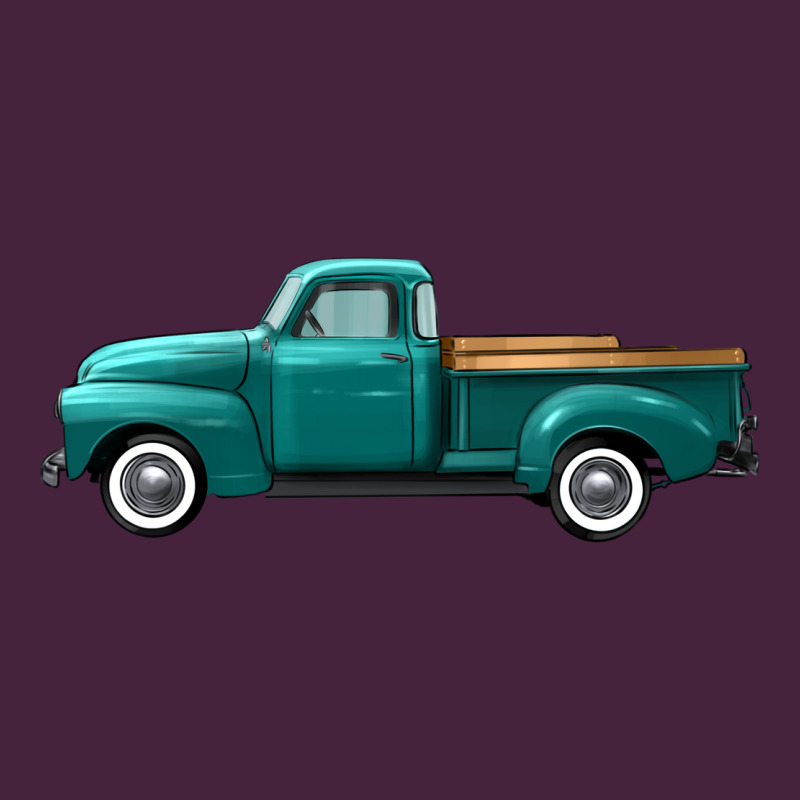 Western Truck Left Side View Premium Tee by FaDigitalArtStudio | Teevron