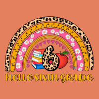 Back To School Rainbow Hello Sixth Grade Classic Tee | Teevron