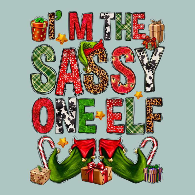 I'm The Sassy On The Elf Premium Sweatshirt by NancyCooperArtShop | Teevron