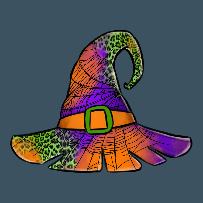 Spider Web Witch Hat Urban Heavy Tee by Jasminsmagicworld | Teevron
