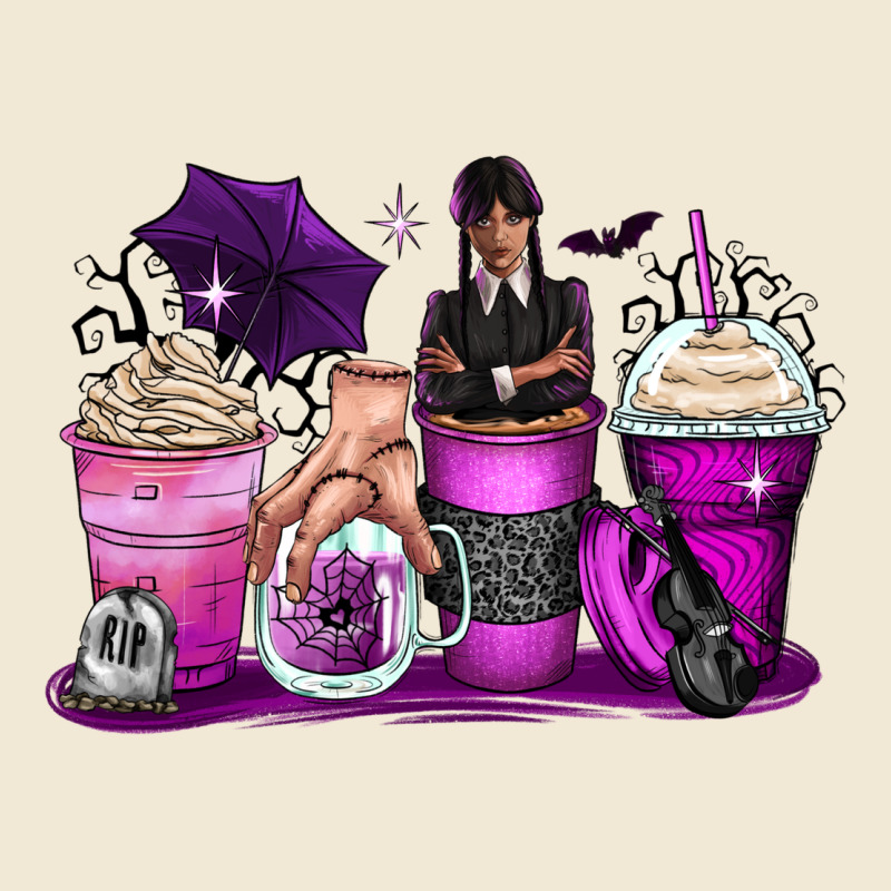 Wednesday Coffee Cups Ladies Tee by Zillion Design Studio | Teevron