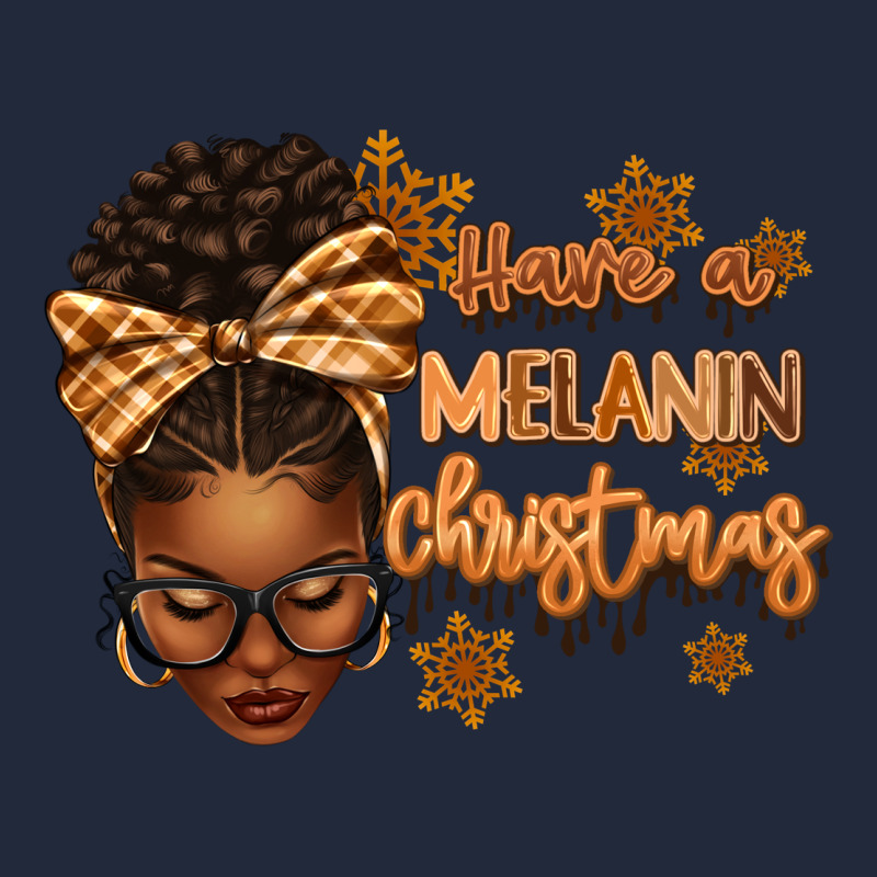 Have A Melanin Christmas Afro Woman Premium Sweatshirt by texasbilliewilder | Teevron