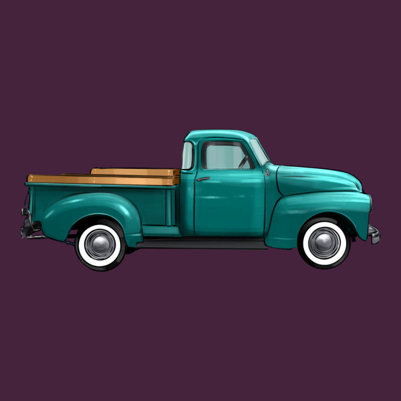 Western Truck Right Side View Premium Tee by FaDigitalArtStudio | Teevron