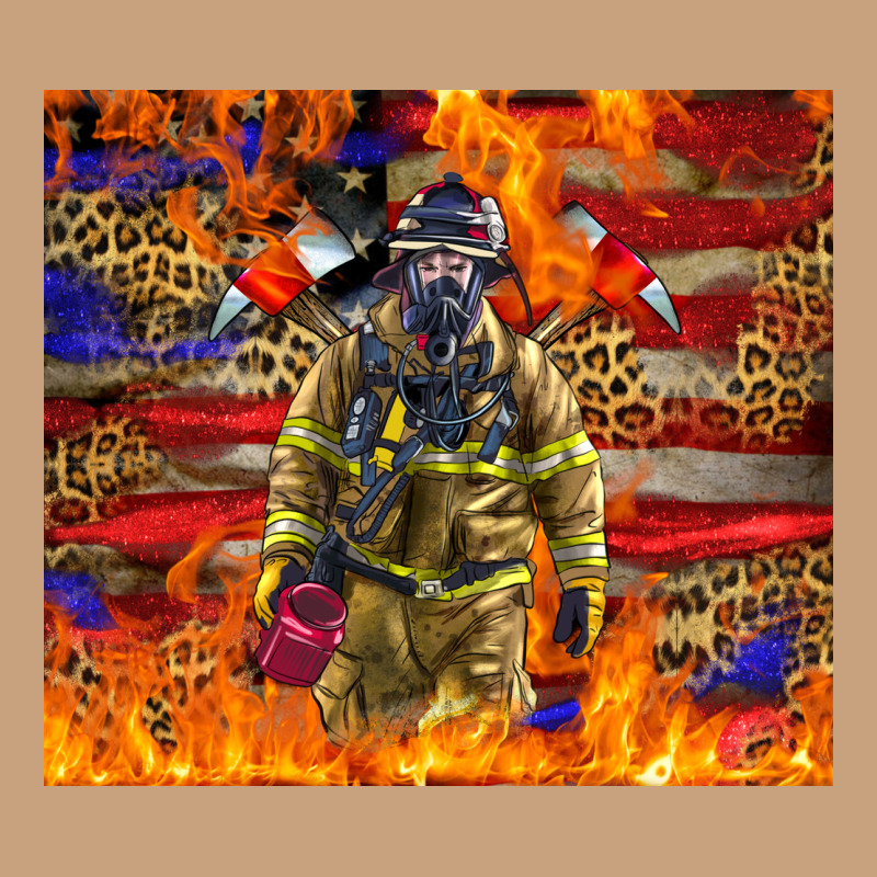 Western Firefighter With American Vintage Tee by LillyAllenDesigns | Teevron